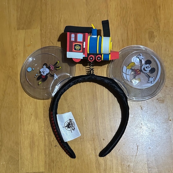 Disney Parks Mickey ears/headband, runaway railroad, train, gently used, 2021 - Picture 1 of 2